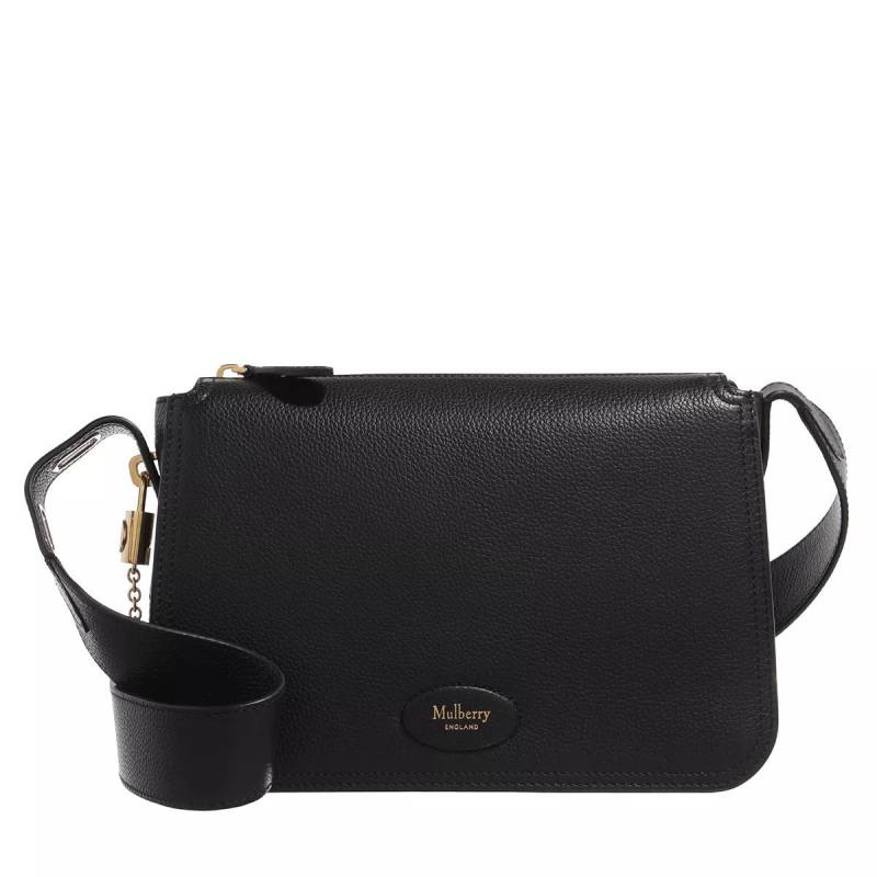 Mulberry Umhängetasche - Small Billie Crossbody Bag Classic Grain - Gr. unisize - in Schwarz - für Damen von Mulberry