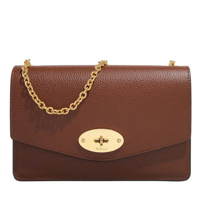 Mulberry Schultertasche - Small Darley Two Tone - Gr. unisize - in Braun - für Damen von Mulberry