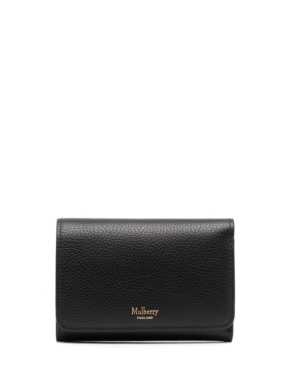 Mulberry continental trifold small classic wallet - Black von Mulberry