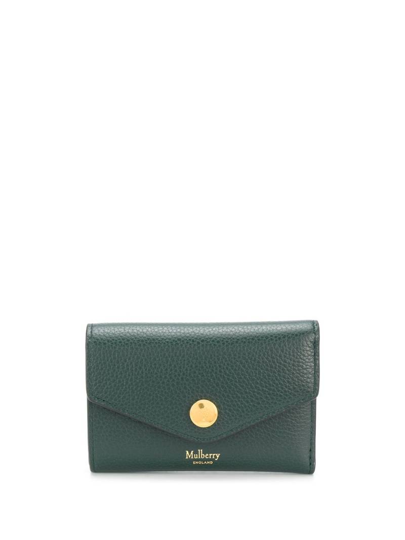 Mulberry envelope logo wallet - Green von Mulberry