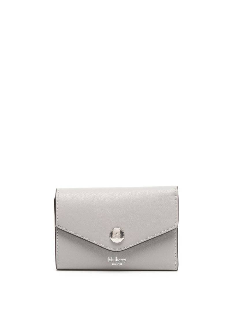 Mulberry grained leather wallet - Grey von Mulberry