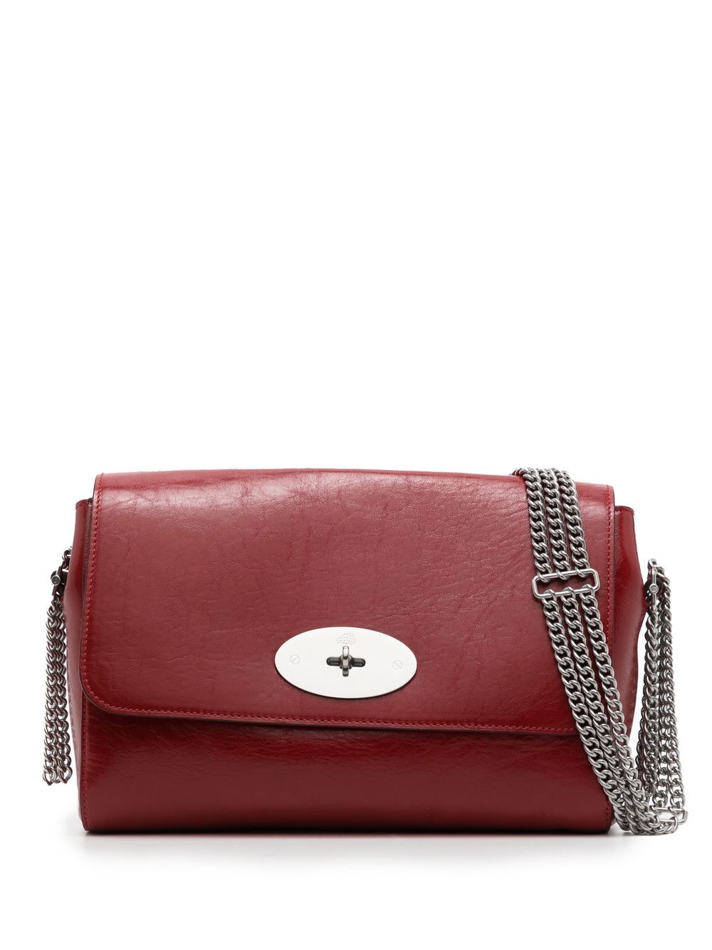 Mulberry medium Lily chain-link shoulder bag - Red von Mulberry