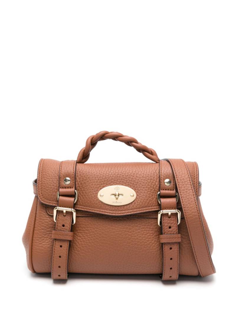 Mulberry mini Alexa leather tote bag - Brown von Mulberry