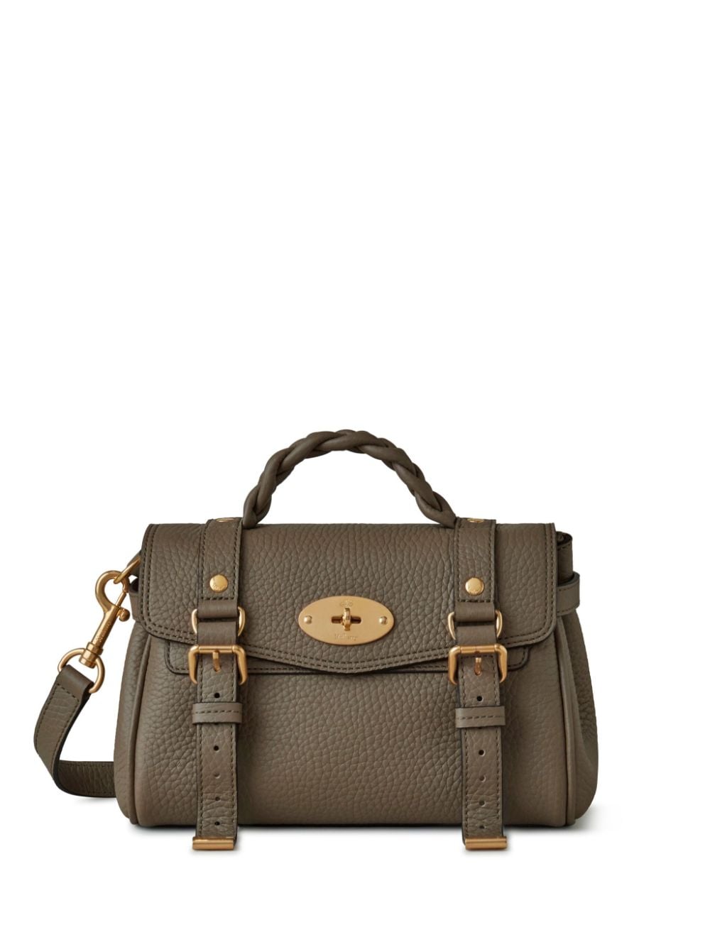 Mulberry mini Alexa leather tote bag - Green von Mulberry