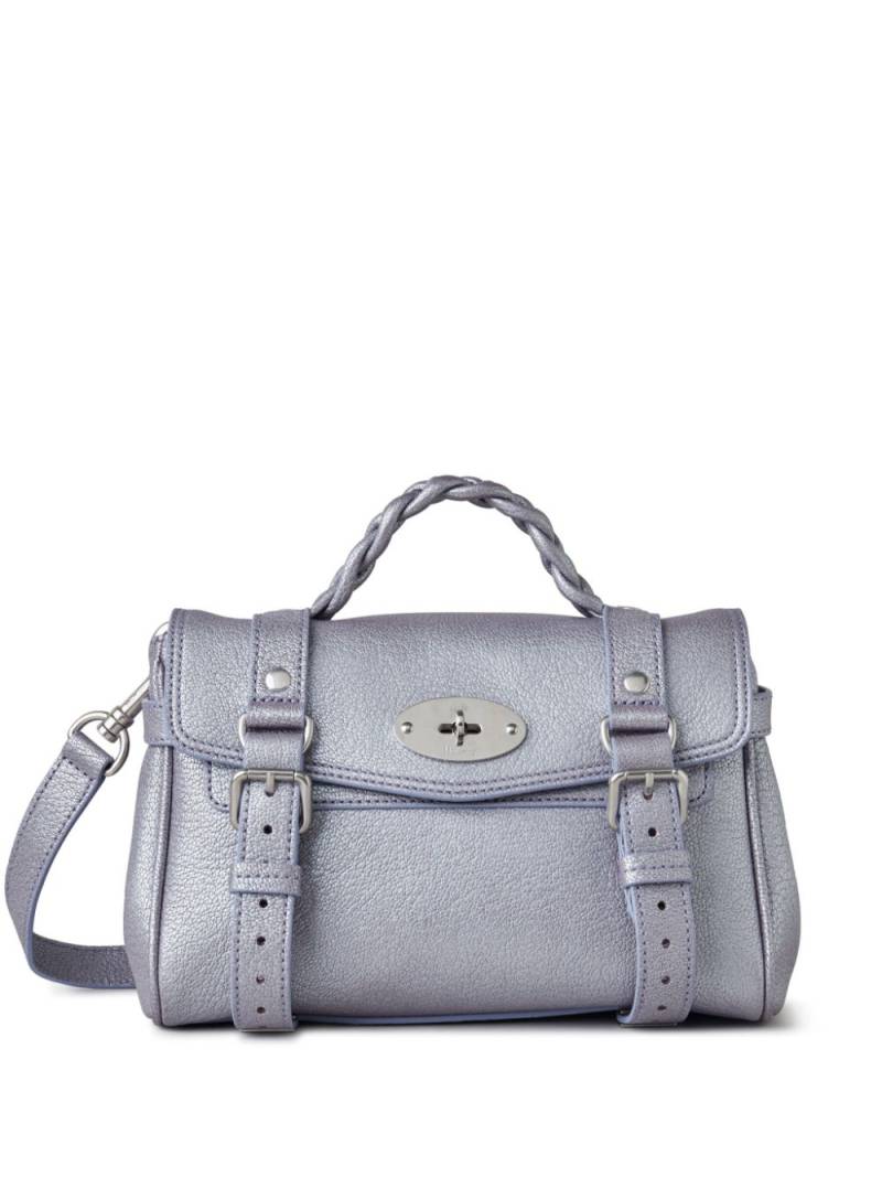 Mulberry mini Alexa leather tote bag - Purple von Mulberry