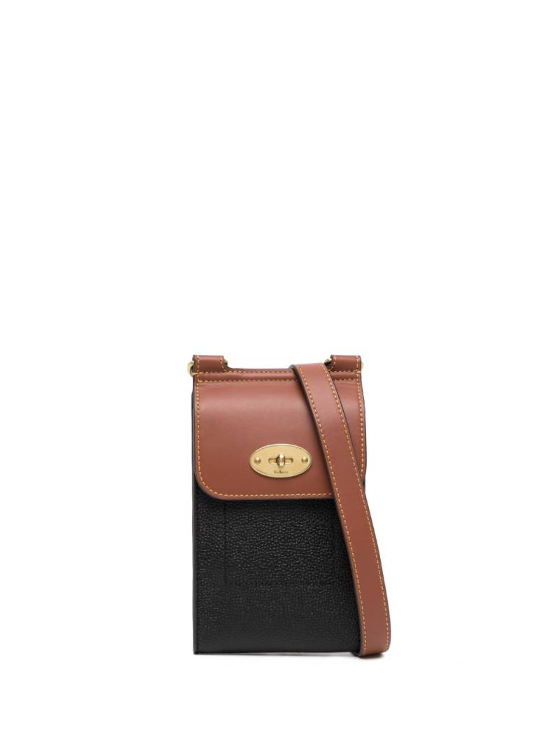 Mulberry mini Antony leather bag - Black von Mulberry