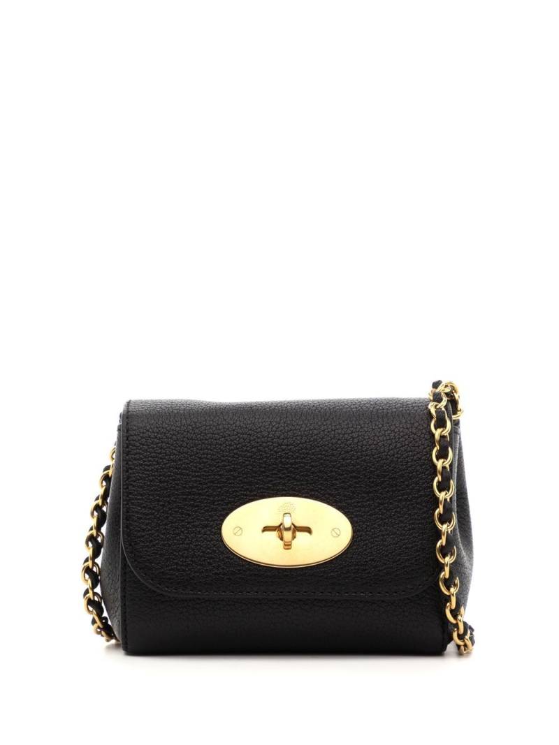 Mulberry mini Lily crossbody bag - Black von Mulberry