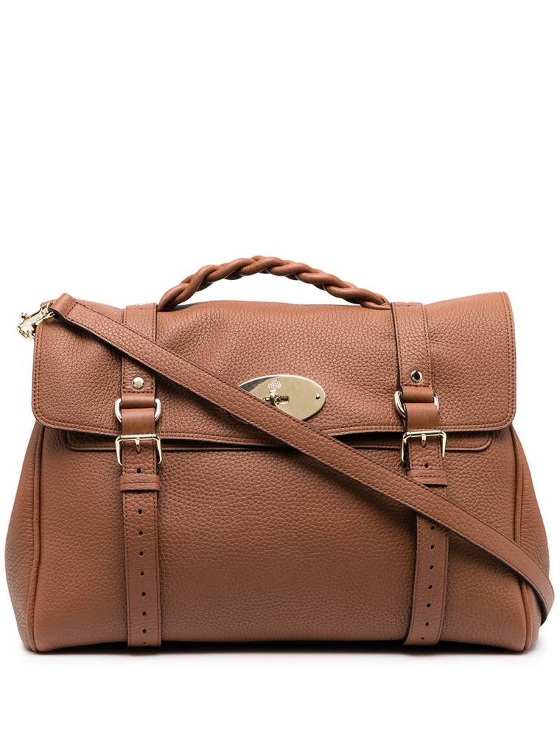 Mulberry oversized Alexa satchel - Brown von Mulberry