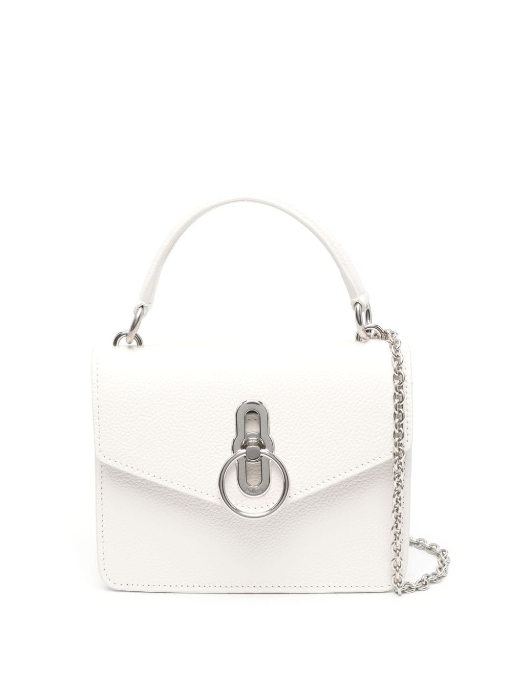 Mulberry small Amberley cross body bag - White von Mulberry
