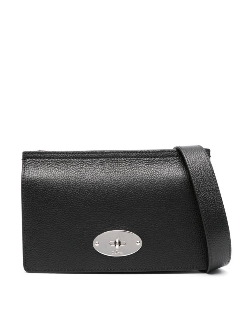 Mulberry small Anthony leather messenger bag - Black von Mulberry