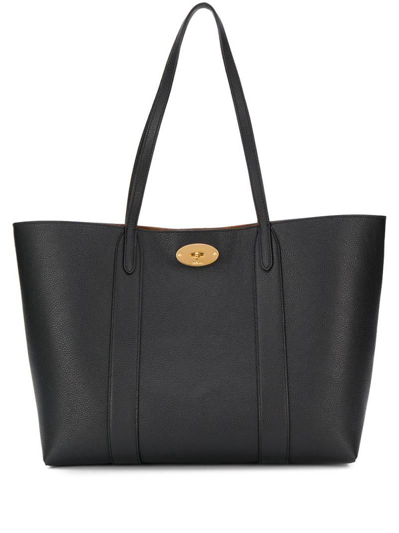 Mulberry Bayswater twist-lock fastening tote - Black von Mulberry