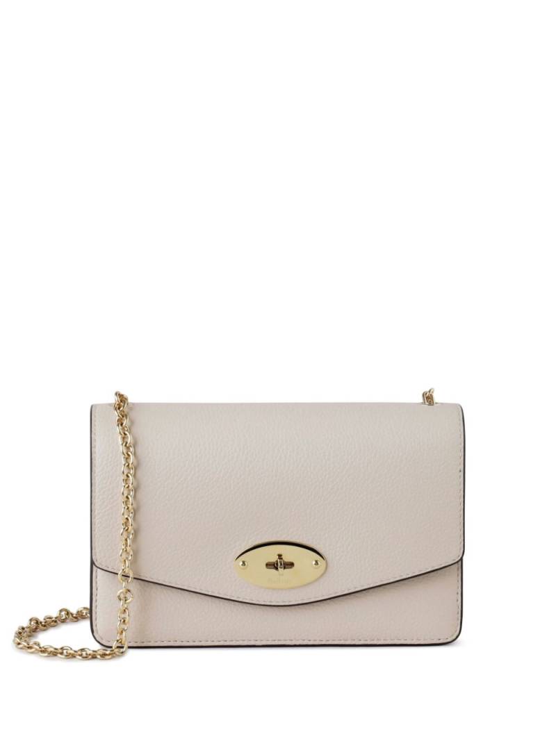 Mulberry small Darley leather shoulder bag - Neutrals von Mulberry