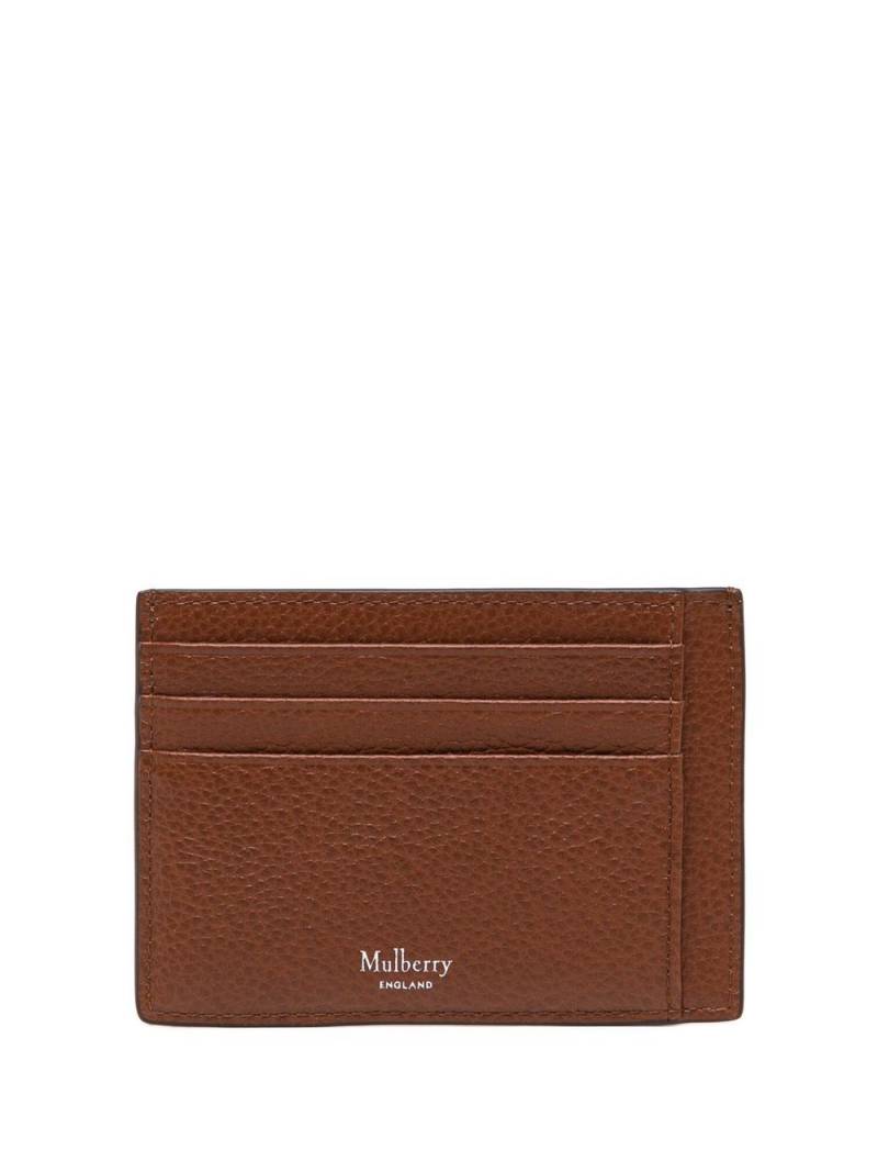 Mulberry small leather cardholder - Brown von Mulberry