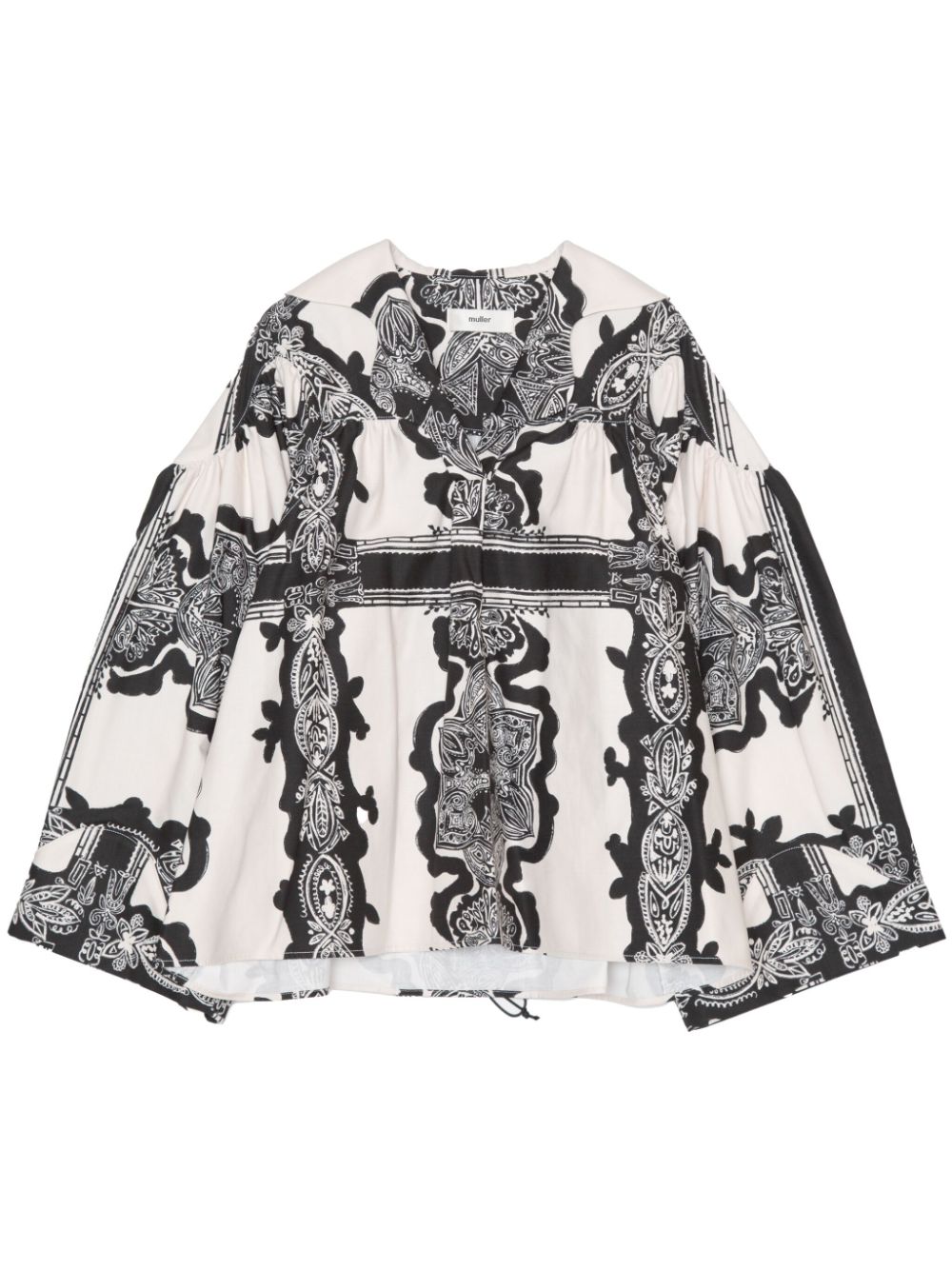 Muller Of Yoshiokubo Arabesque blouse - White von Muller Of Yoshiokubo