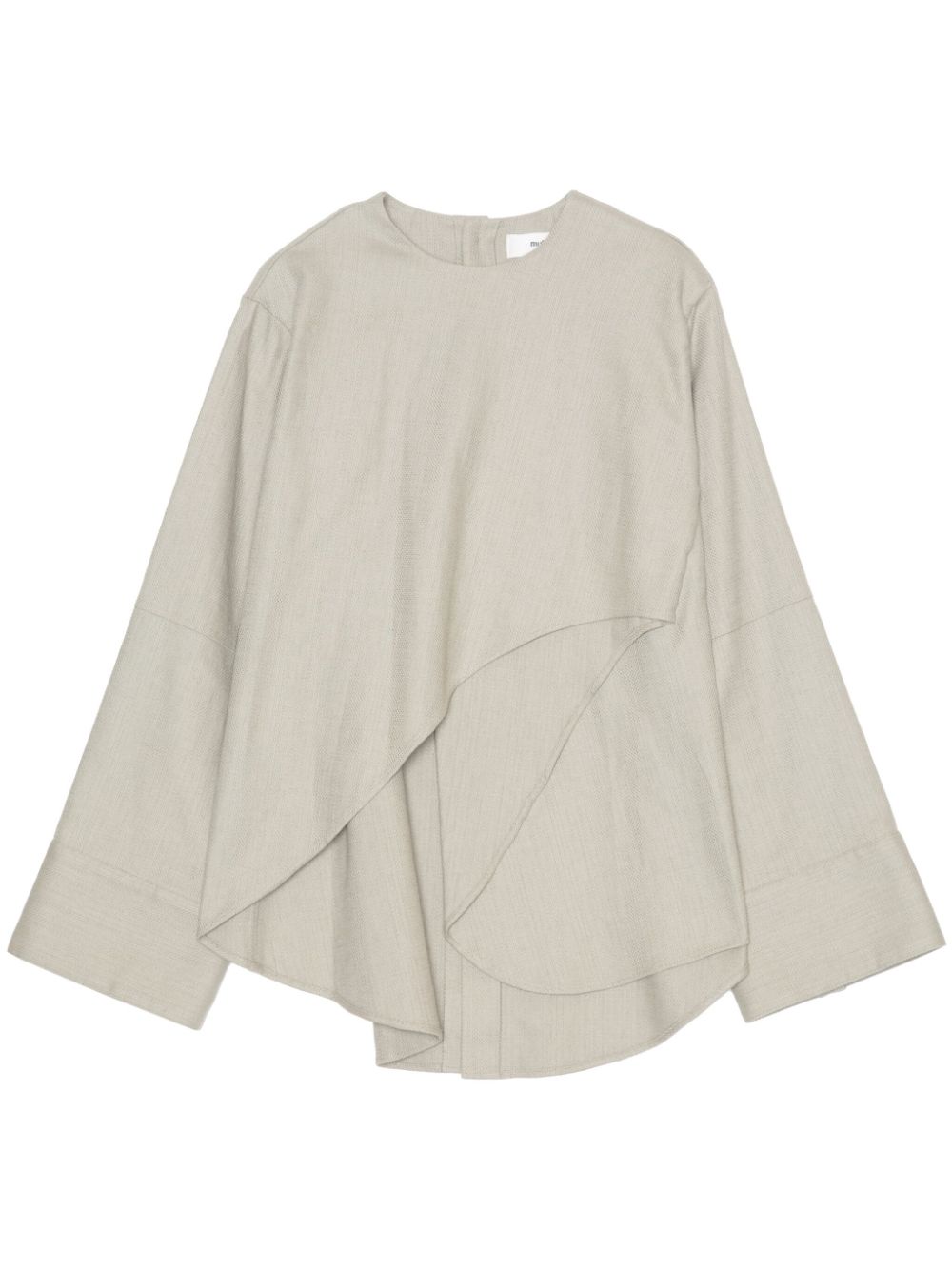 Muller Of Yoshiokubo Pripela layered top - Neutrals von Muller Of Yoshiokubo