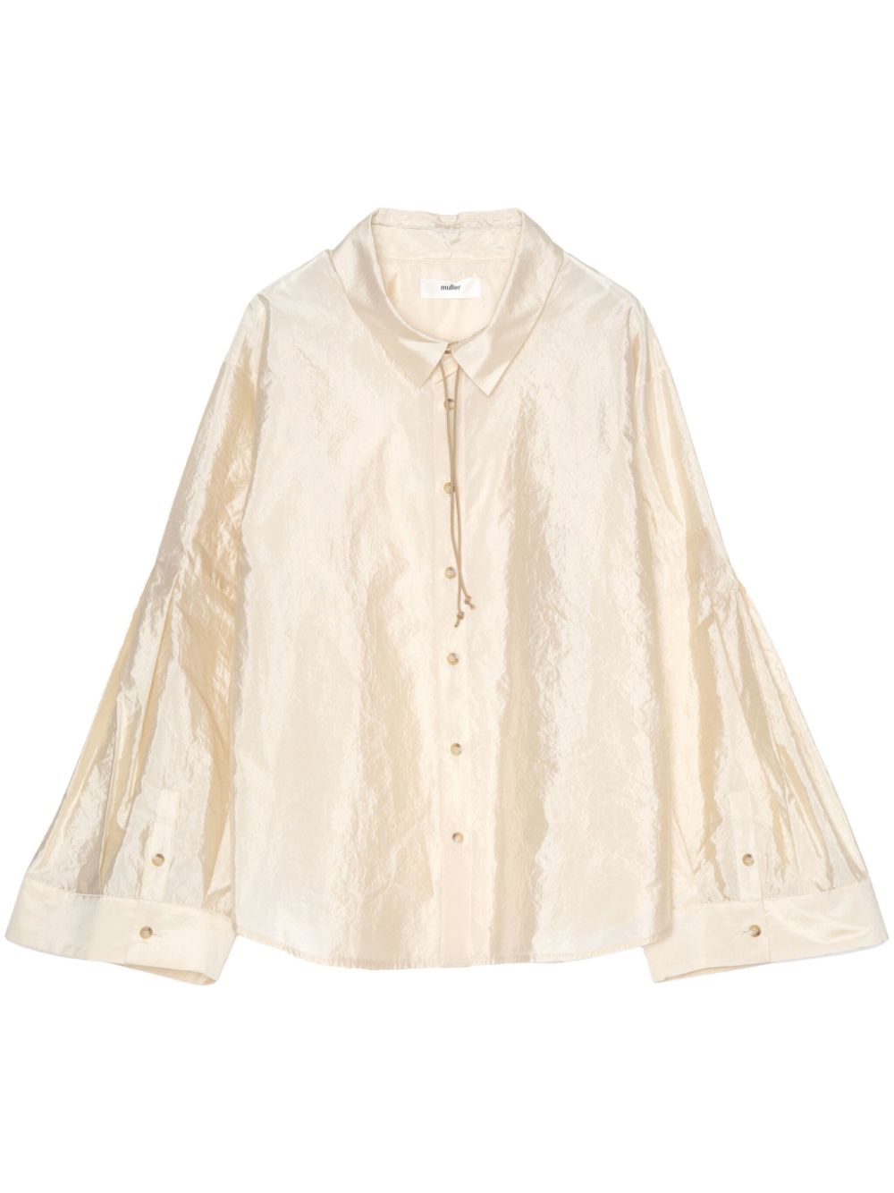 Muller Of Yoshiokubo big sleeve blouse - Neutrals von Muller Of Yoshiokubo