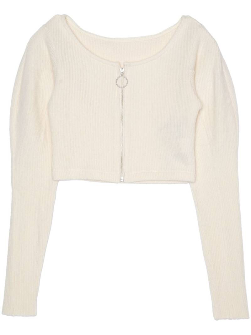 Muller Of Yoshiokubo cropped top - Neutrals von Muller Of Yoshiokubo