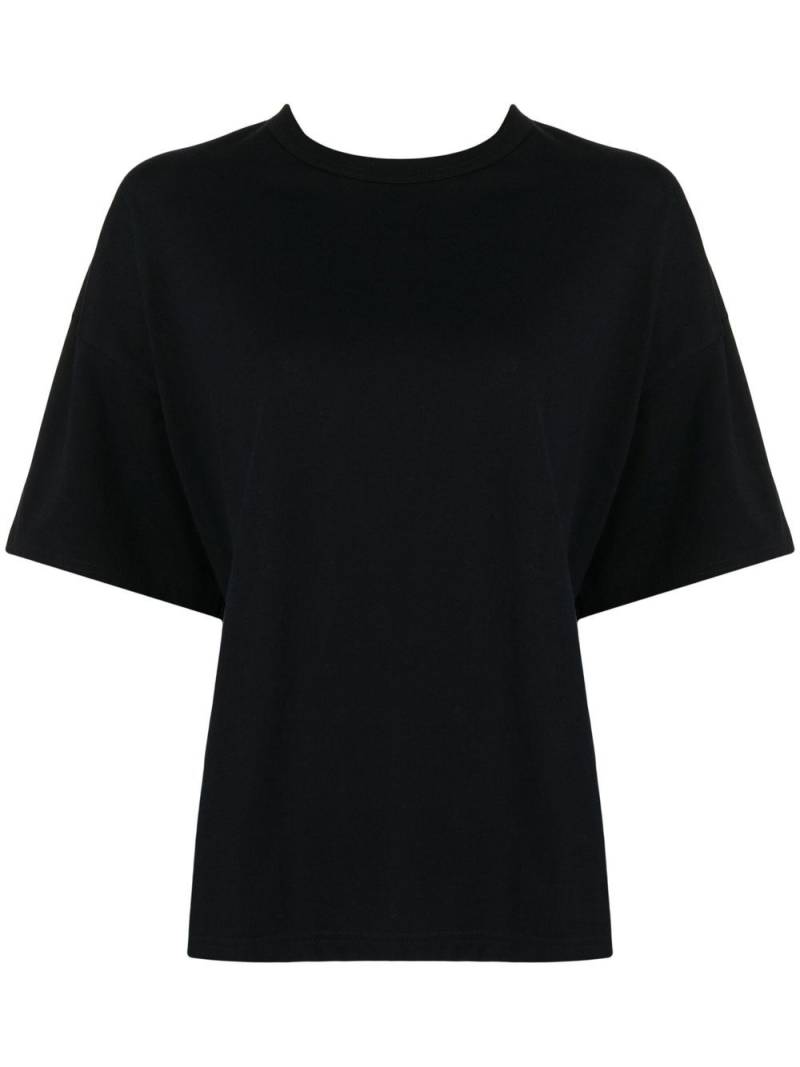 Muller Of Yoshiokubo drop-shoulder cotton T-shirt - Black von Muller Of Yoshiokubo