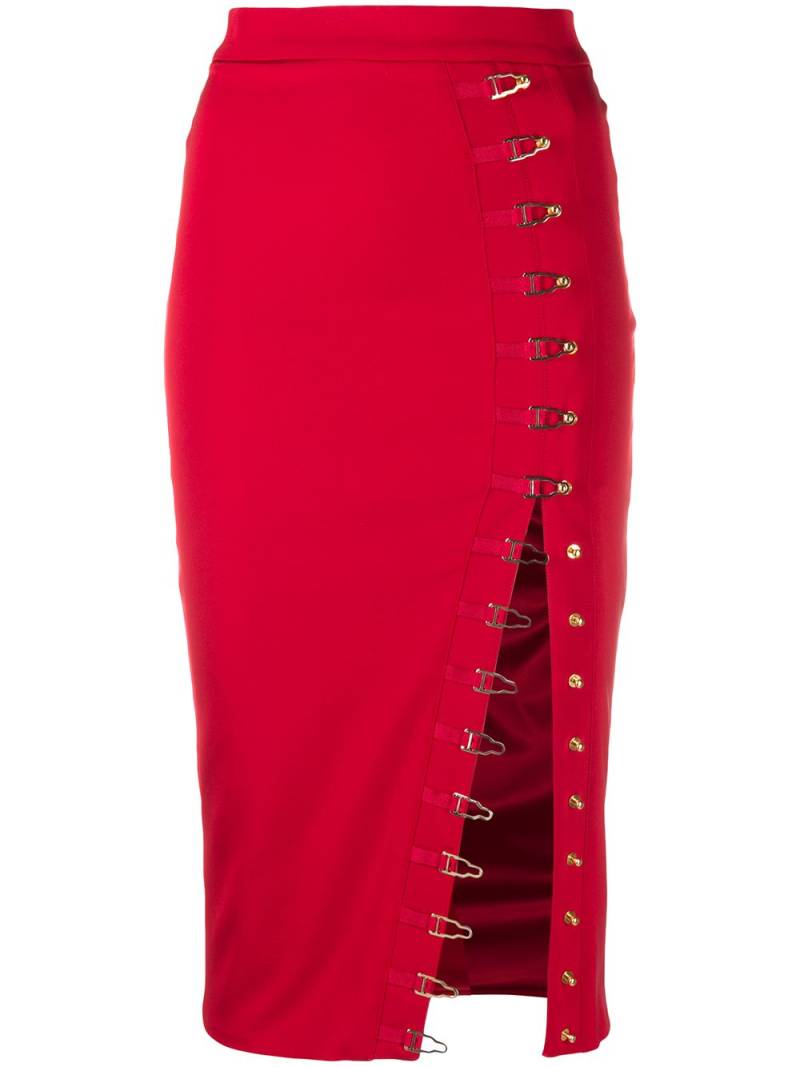 Murmur Ivy high-waisted skirt - Red von Murmur