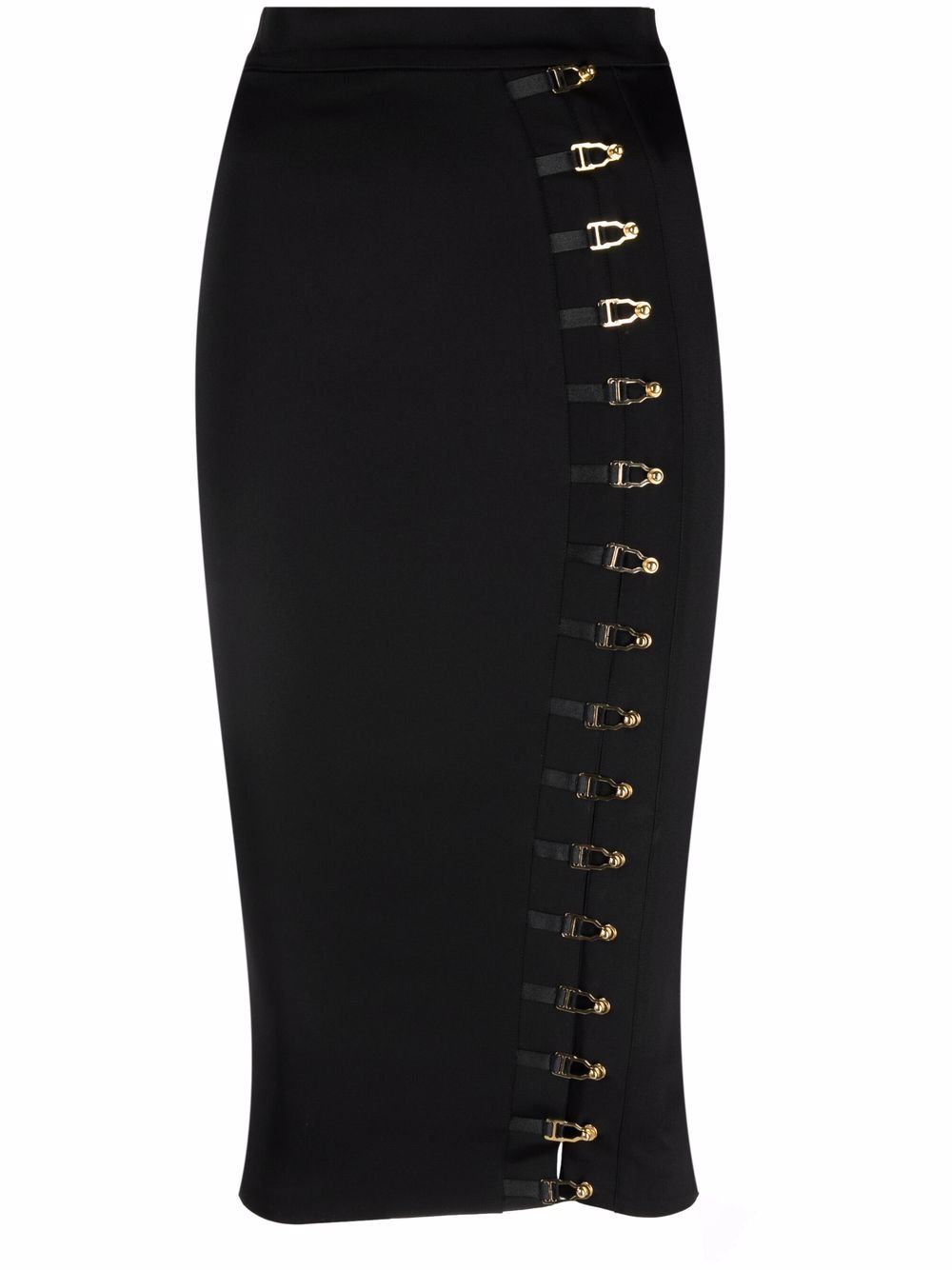 Murmur high-waisted pencil skirt - Black