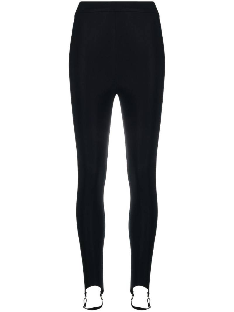 Murmur high-waisted stirrup leggings - Black von Murmur