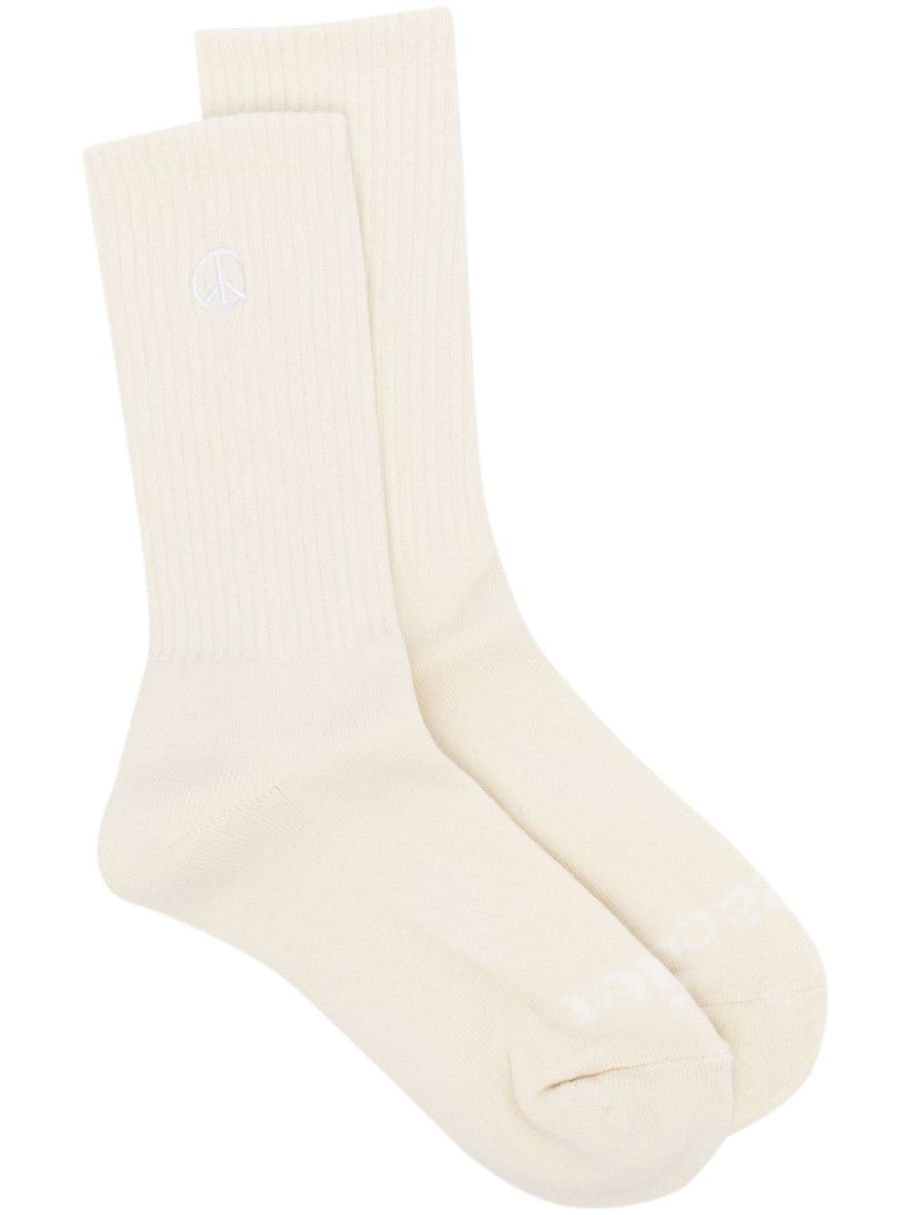 Museum Of Peace & Quiet Icon socks - White von Museum Of Peace & Quiet