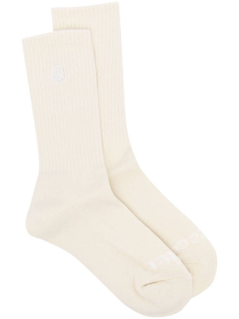 Museum Of Peace & Quiet Icon socks - White von Museum Of Peace & Quiet