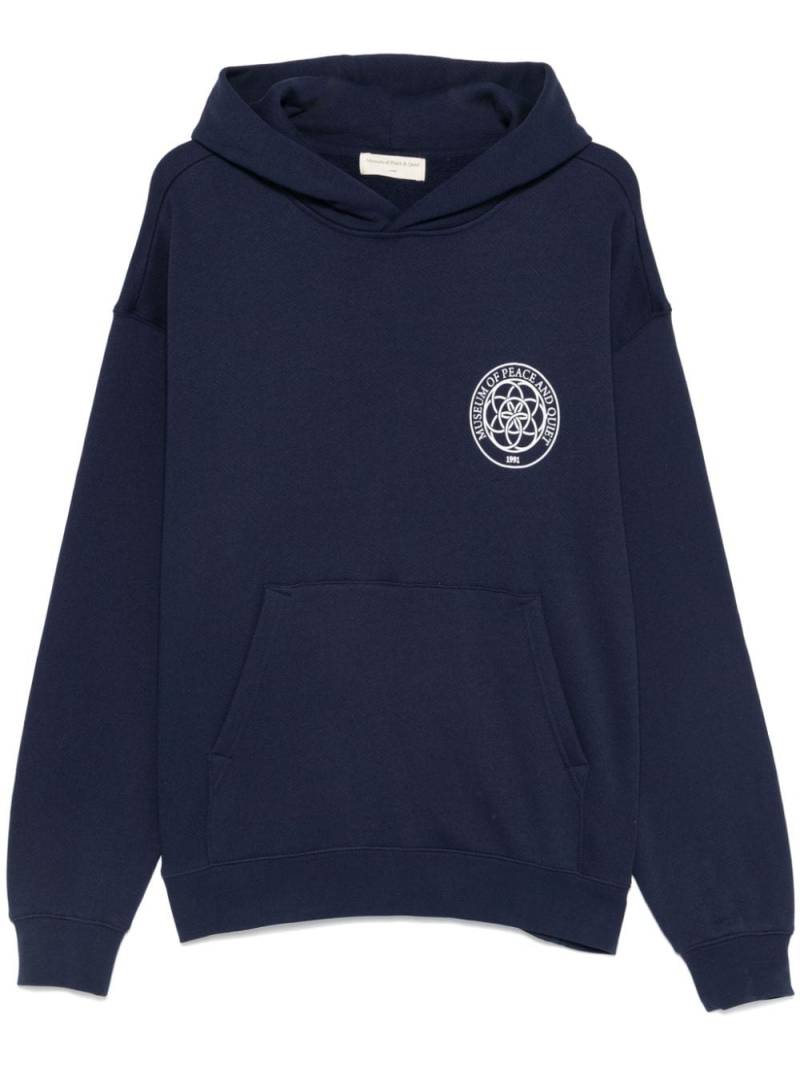 Museum Of Peace & Quiet Wellness hoodie - Blue von Museum Of Peace & Quiet