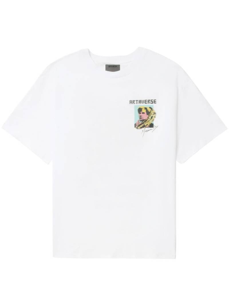 Musium Div. Artaverse cotton T-shirt - White von Musium Div.