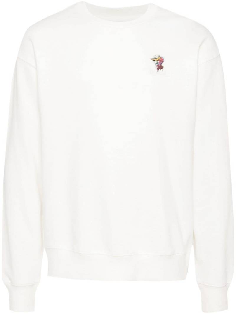 Musium Div. Graphic patch sweatshirt - Neutrals von Musium Div.