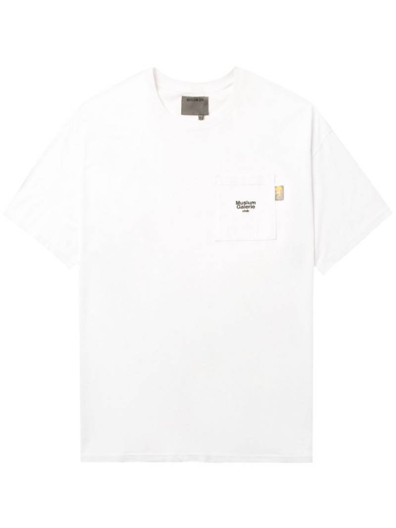 Musium Div. Masterpiece cotton T-shirt - White von Musium Div.