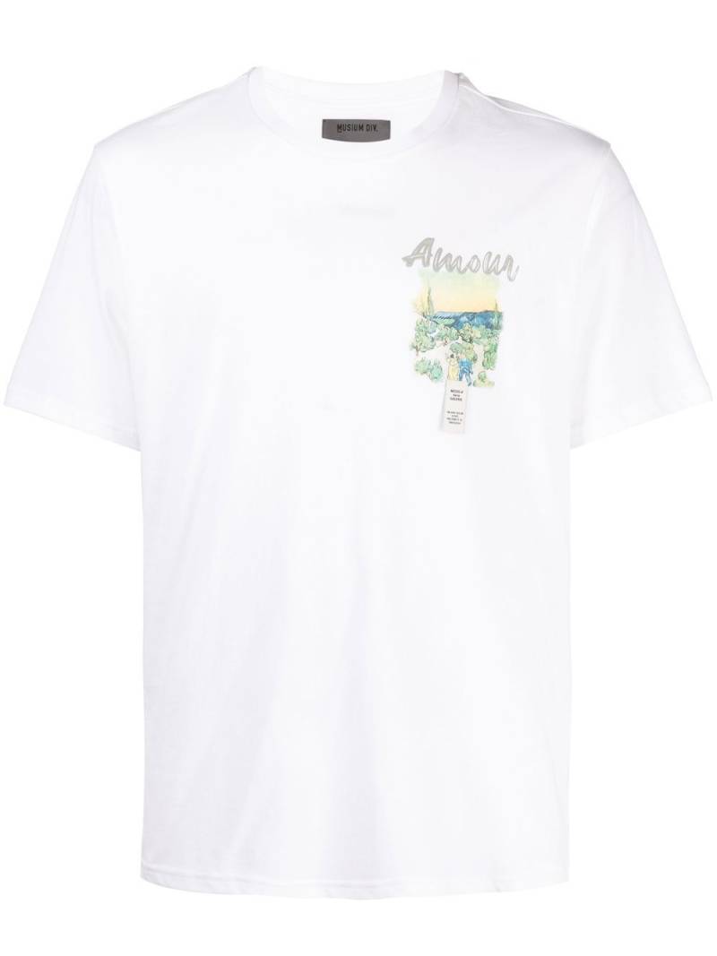 Musium Div. Van Gogh graphic-print T-shirt - White von Musium Div.