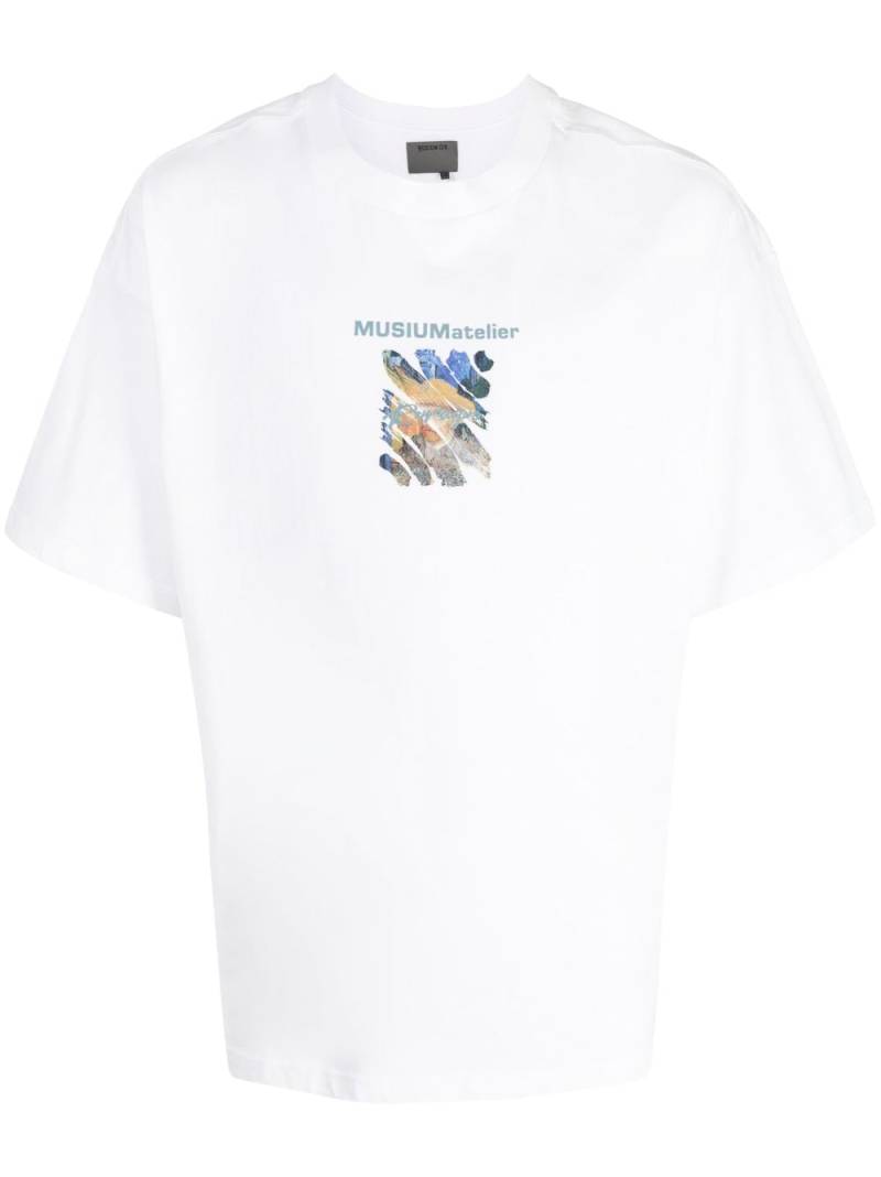 Musium Div. Van Gogh-print cotton T-shirt - White von Musium Div.