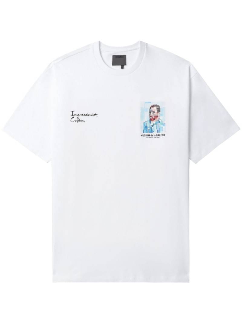 Musium Div. Van Gogh-print cotton T-shirt - White von Musium Div.