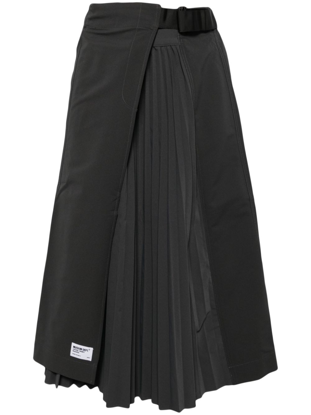 Musium Div. adjustable waist skirt - Grey von Musium Div.