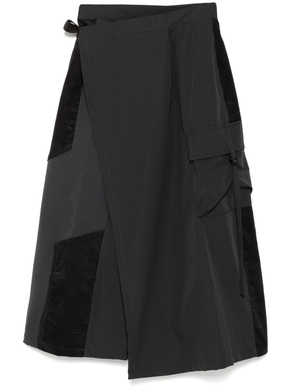 Musium Div. asymmetric A-line skirt - Grey von Musium Div.