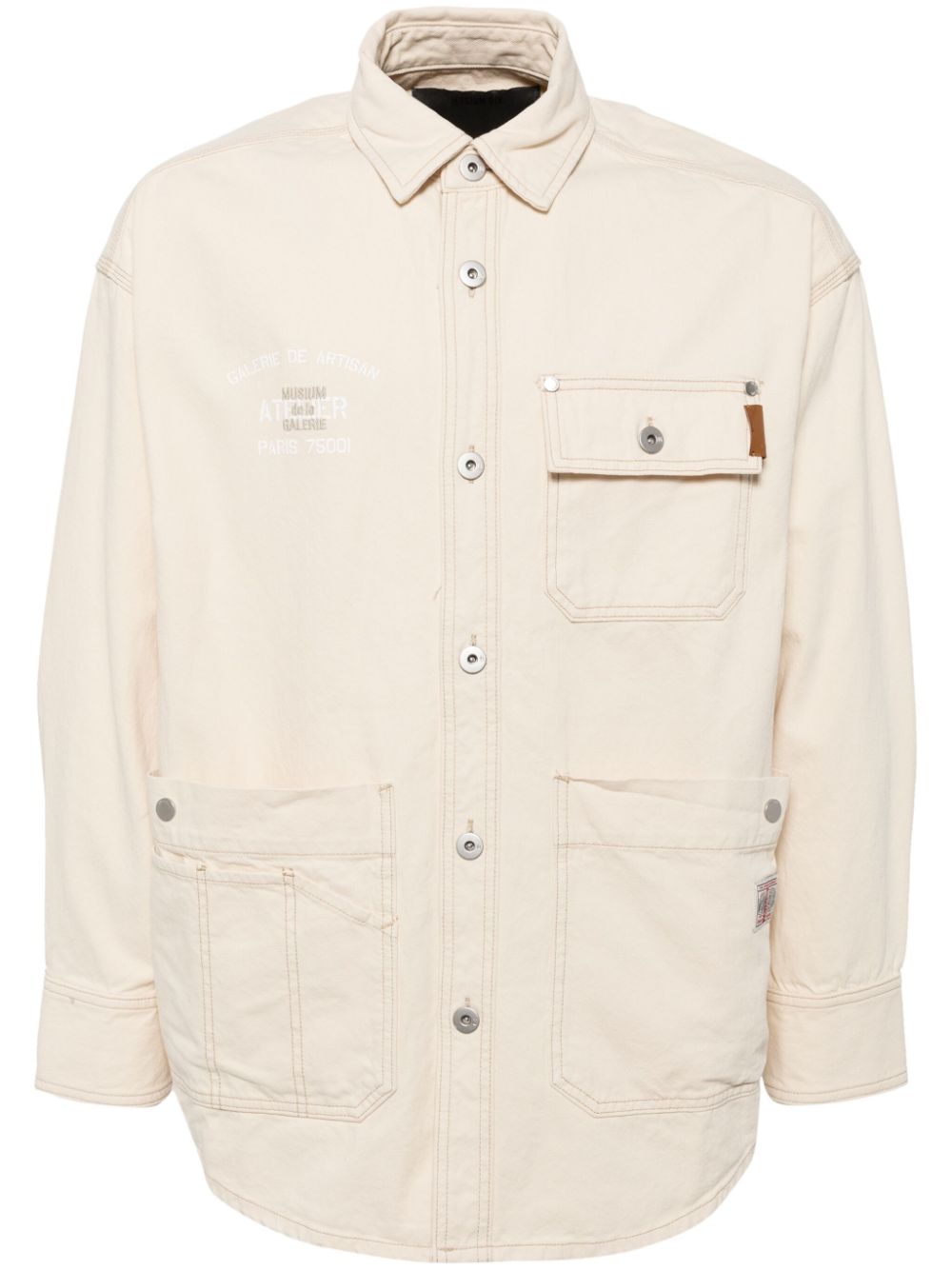 Musium Div. button-down long-sleeves shirt - Neutrals von Musium Div.