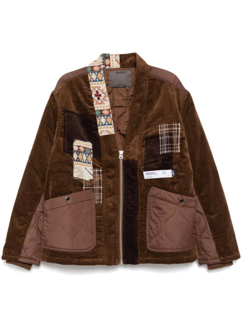 Musium Div. corduroy padded jacket - Brown von Musium Div.