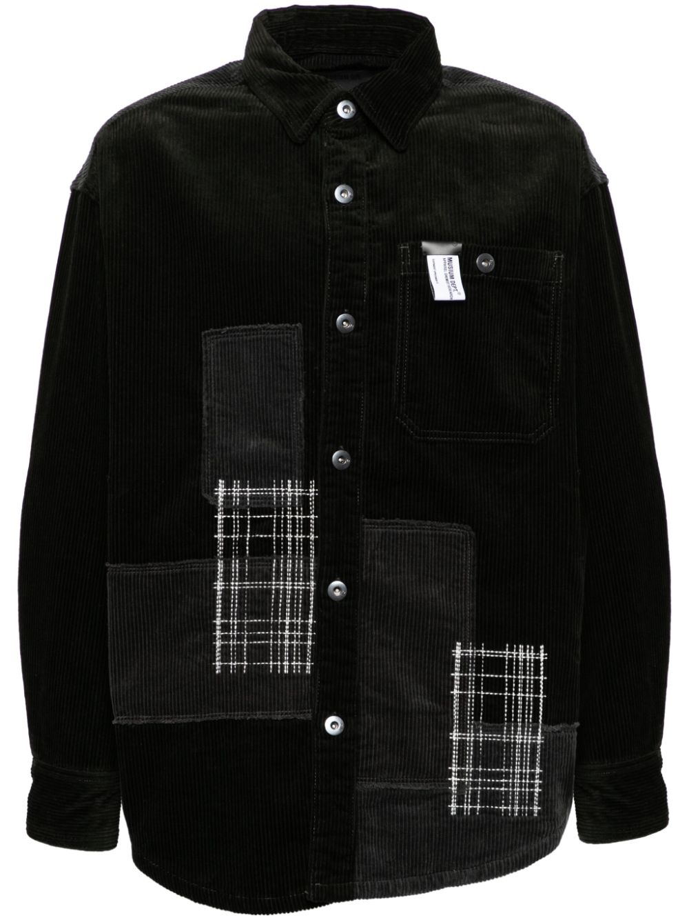 Musium Div. corduroy shirt - Black von Musium Div.