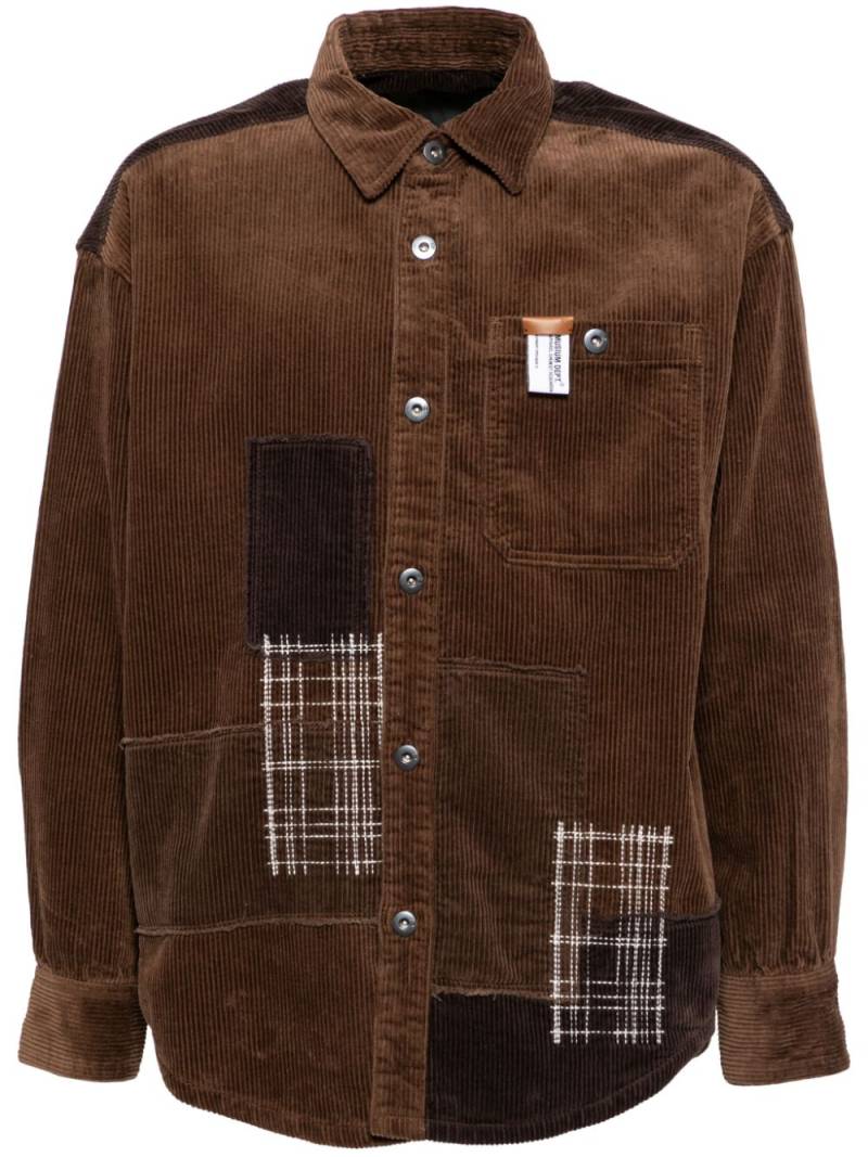 Musium Div. corduroy shirt - Brown von Musium Div.