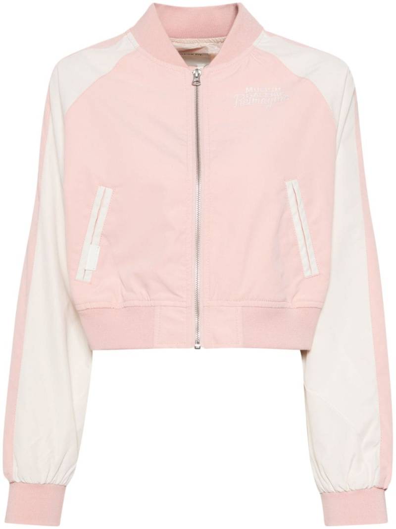 Musium Div. cropped track jacket - Pink von Musium Div.