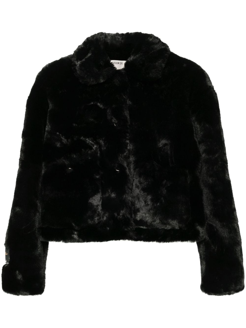 Musium Div. faux fur jacket - Black von Musium Div.