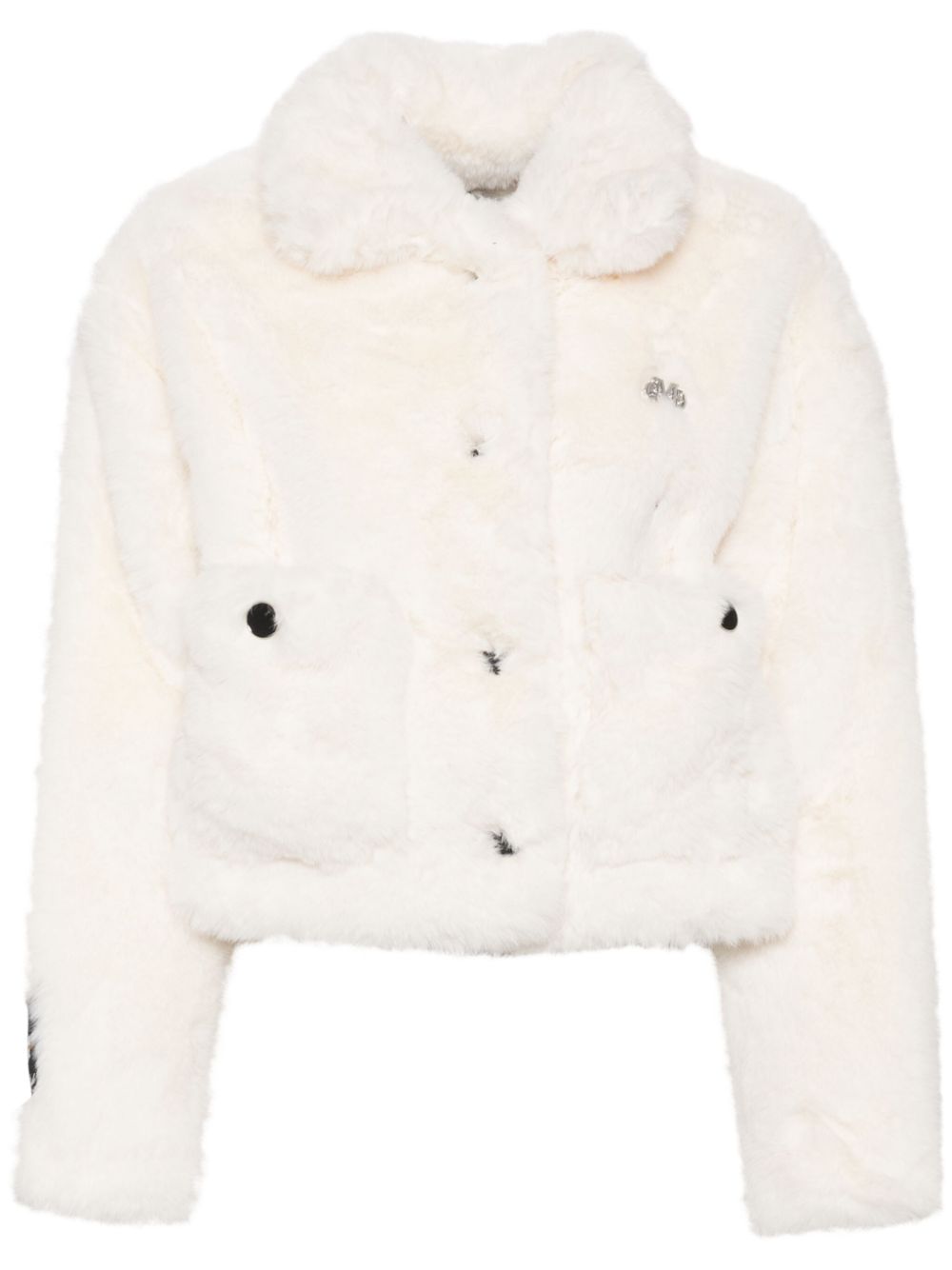 Musium Div. faux fur jacket - Neutrals von Musium Div.