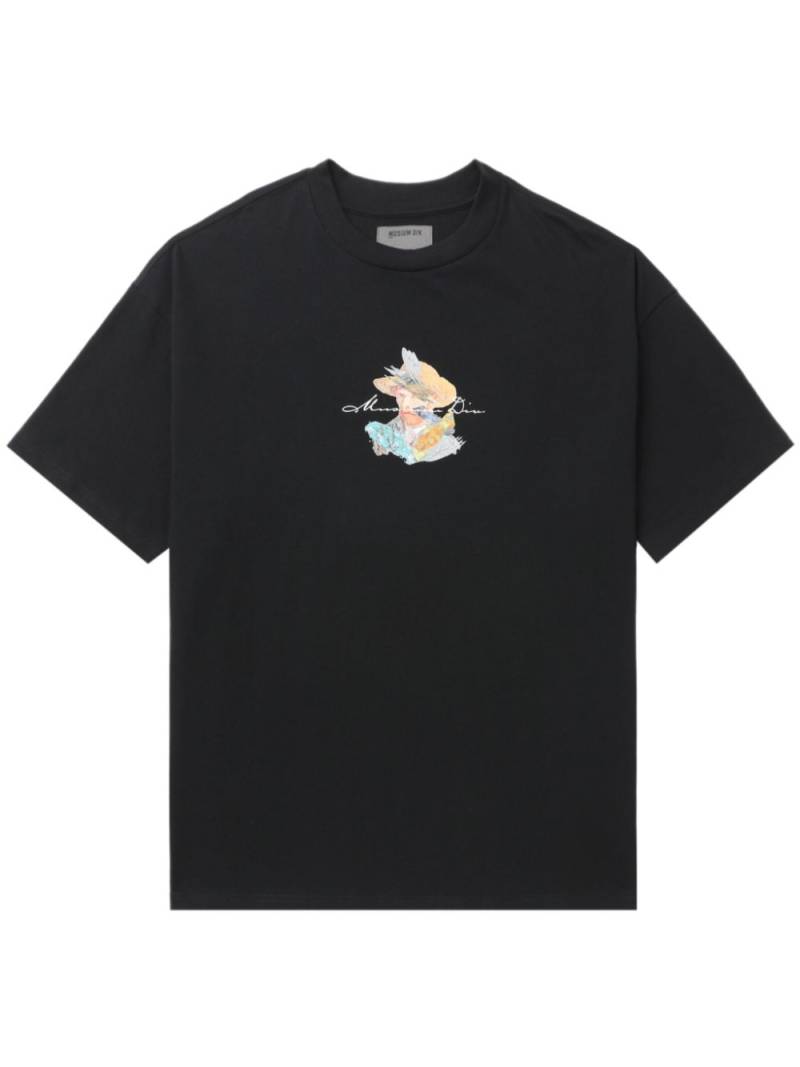 Musium Div. graphic-print cotton T-shirt - Black von Musium Div.