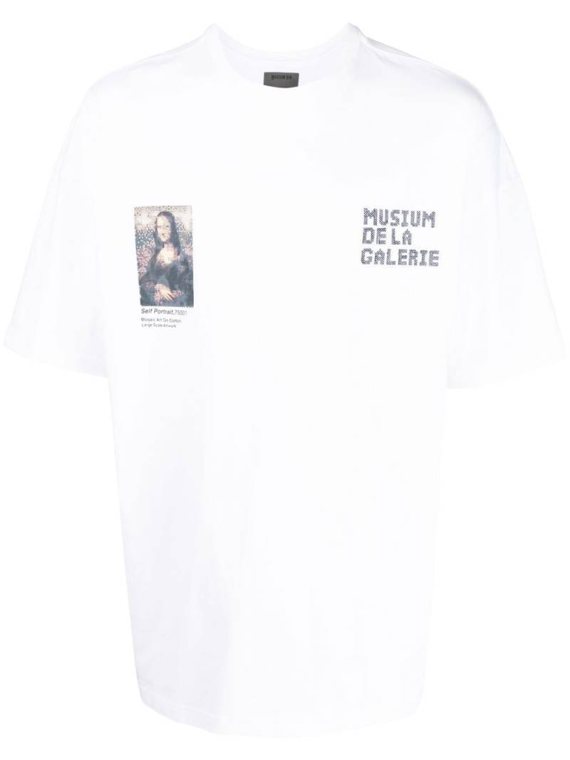 Musium Div. graphic-print short-sleeve T-shirt - White von Musium Div.