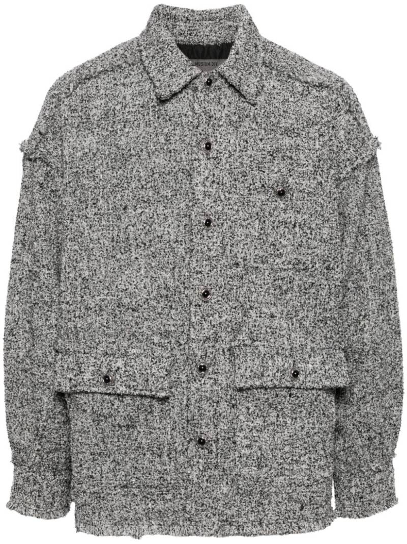 Musium Div. long-sleeved shirt jacket - Grey von Musium Div.