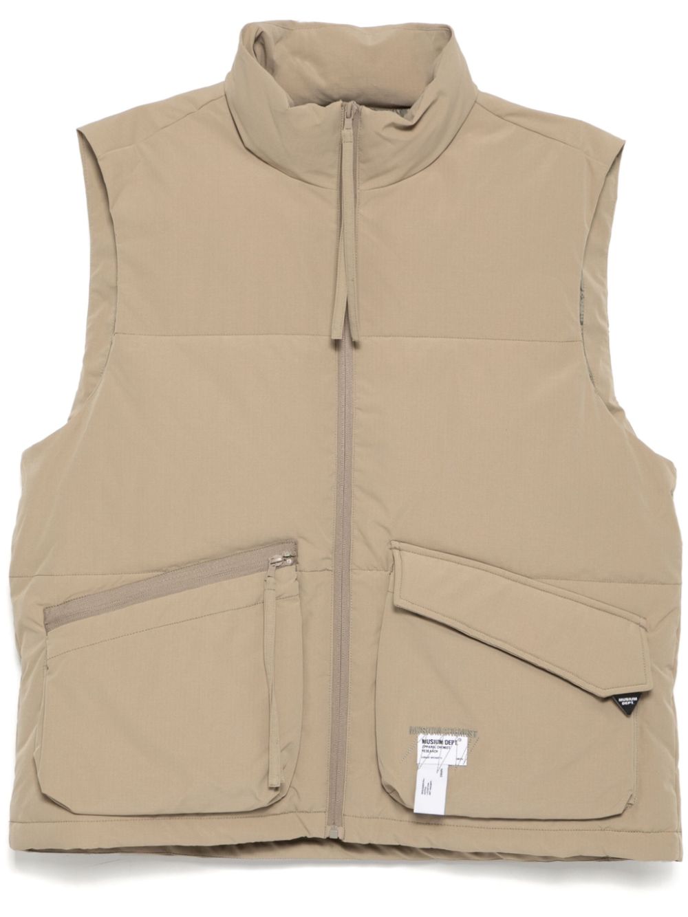 Musium Div. padded vest - Neutrals von Musium Div.