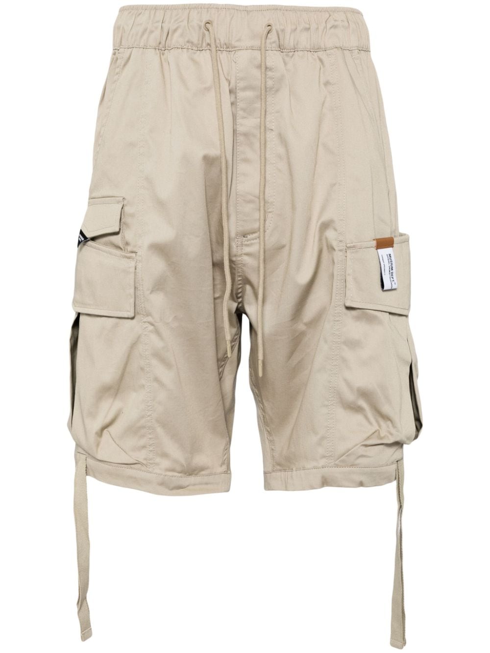 Musium Div. stretch-cotton cargo shorts - Brown von Musium Div.