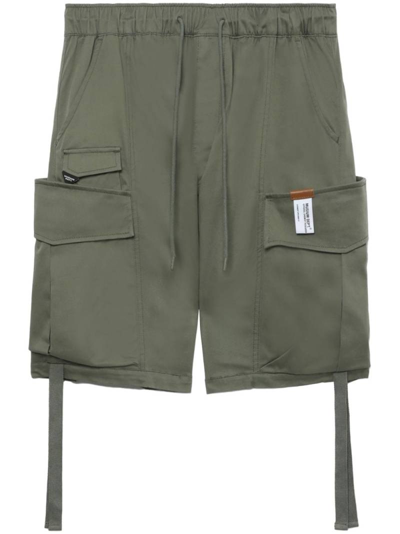Musium Div. stretch-cotton cargo shorts - Green von Musium Div.