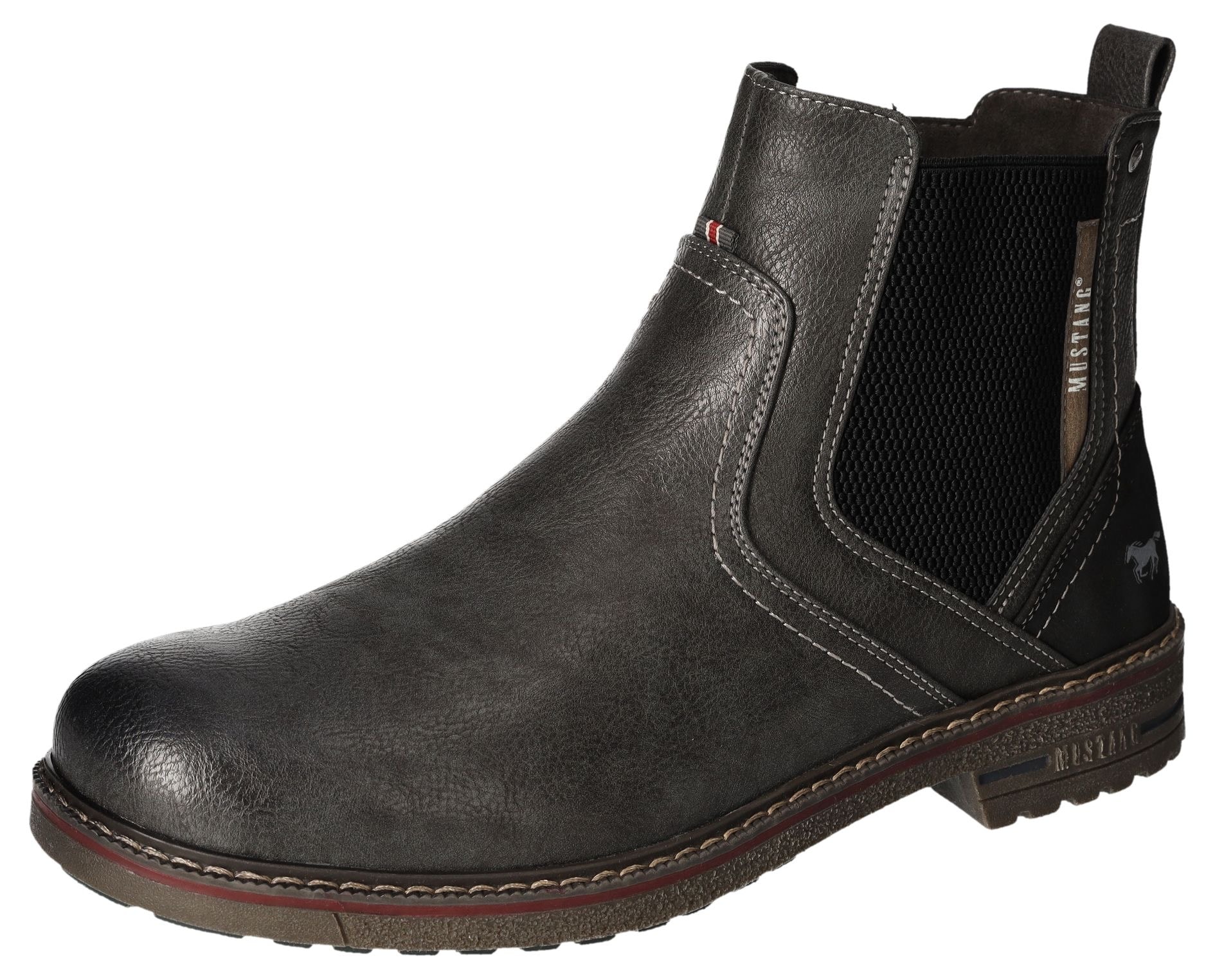 Mustang Shoes Chelseaboots, Stiefelette, Business Schuh im klassischen Design, Weite G von Mustang Shoes